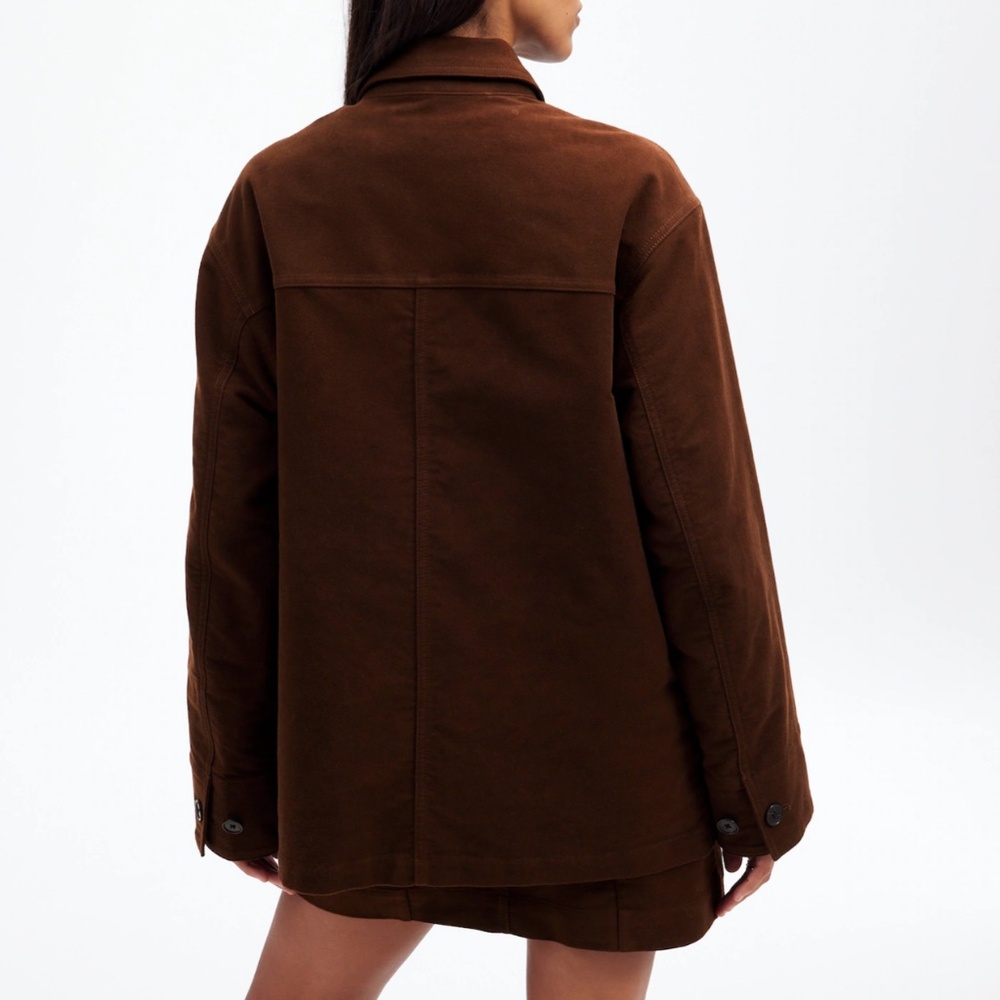 New MADEWELL Size XXL Flap-Pocket Field Jacket in Dark Chicory $298 NT117 - Picture 5 of 9